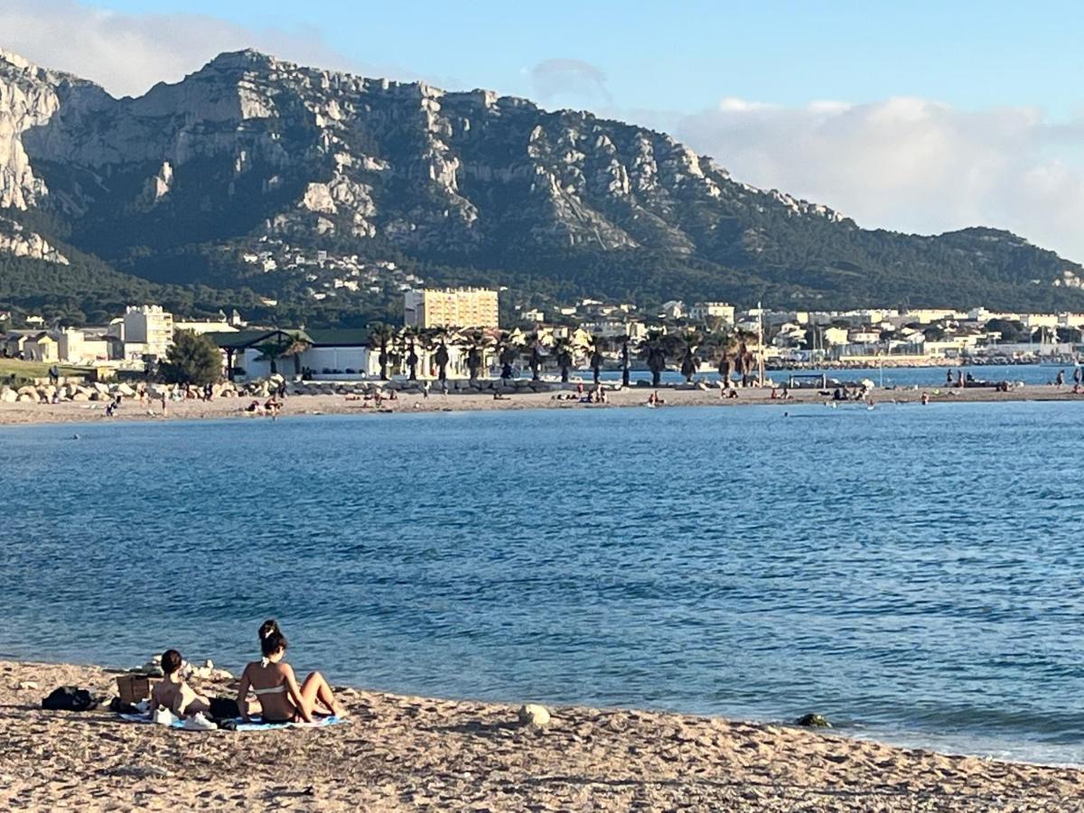 Sun Escape, Appart Renove Climatise 3 Pieces 4-6 Pers, 350M De La Plage Marseille Ngoại thất bức ảnh